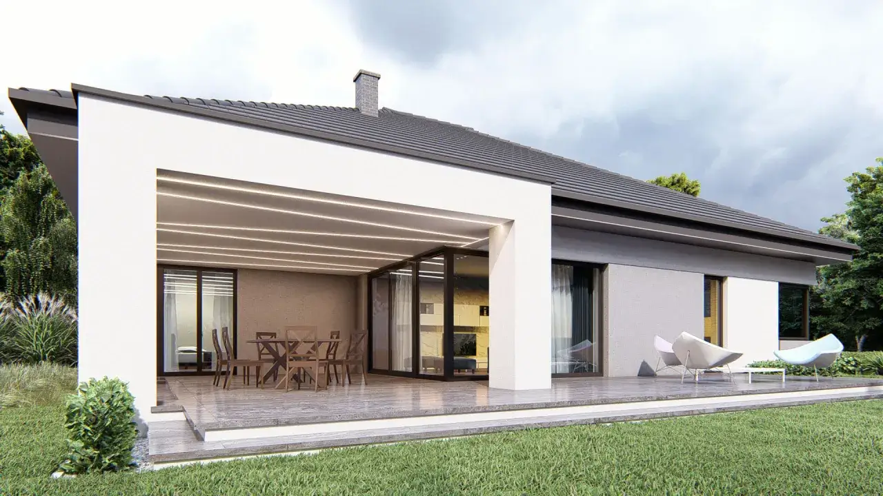 Brązowy dach: Jaki kolor elewacji wybrać? Idealny poradnik