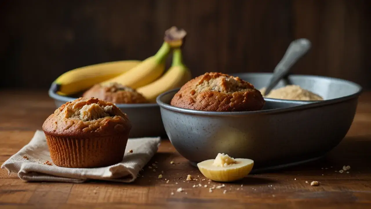 Muffinki bananowe Nigelli: Sprawdź przepis na ulubione muffinki