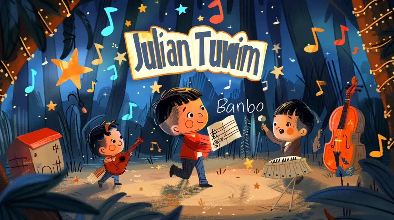 Julian Tuwim Bambo - klasyka literatury dziecięcej, która bawi