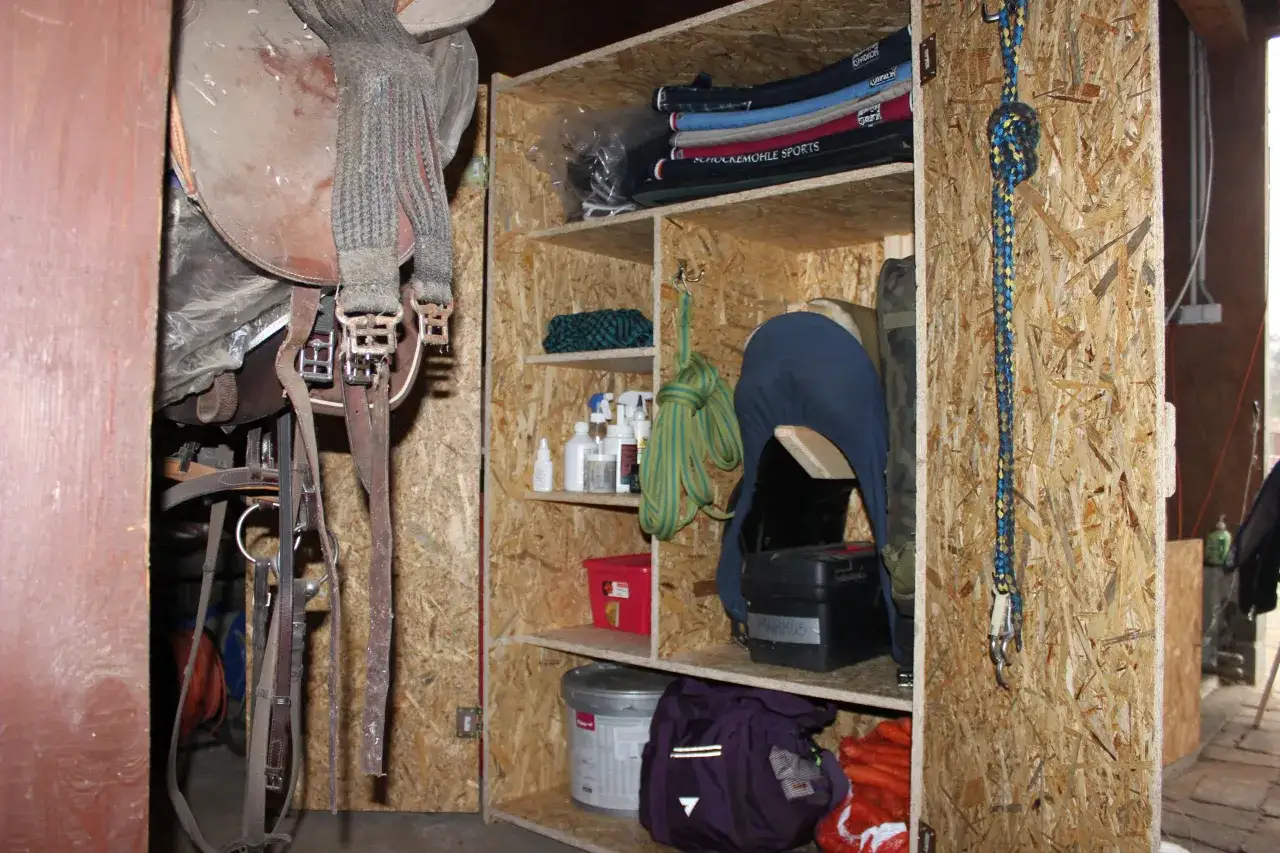 Szafa na sprzęt jeździecki: Wybierz mądrze! Poradnik + DIY