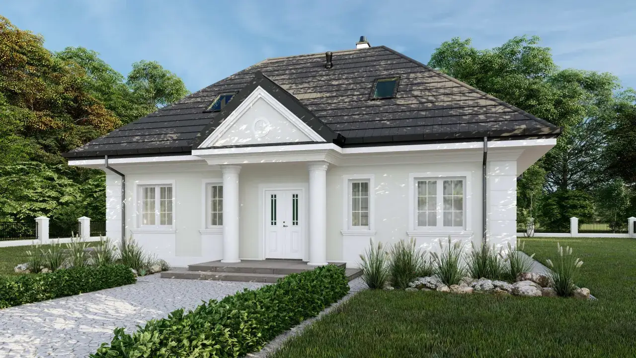 Mały dworek projekt – idealne rozwiązanie dla Twojego domu marzeń