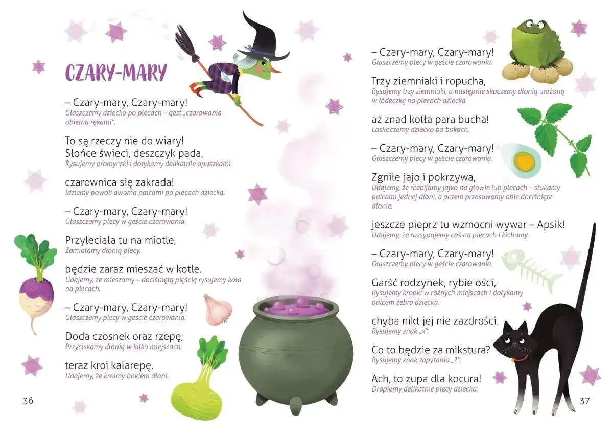 Wierszyki masażyki i inne zabawy sensoryczne dla rozwoju dzieci