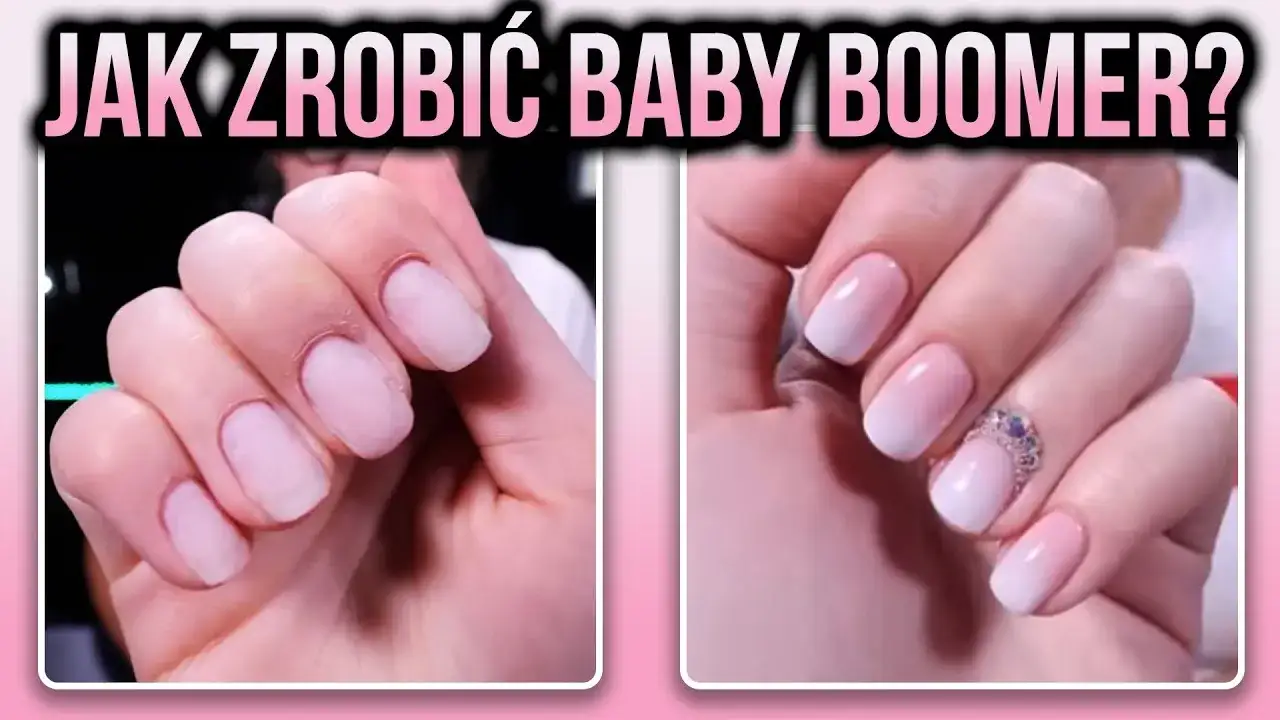 Jak zrobić baby boomer na paznokciach żelowych?