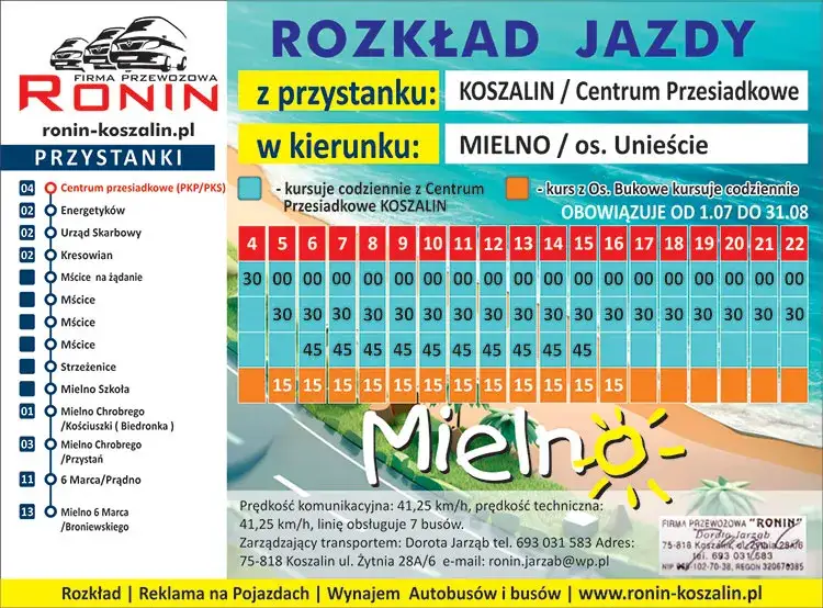 Dojazd Koszalin Mielno: Szybko, tanio, wygodnie? Wybierz opcję!