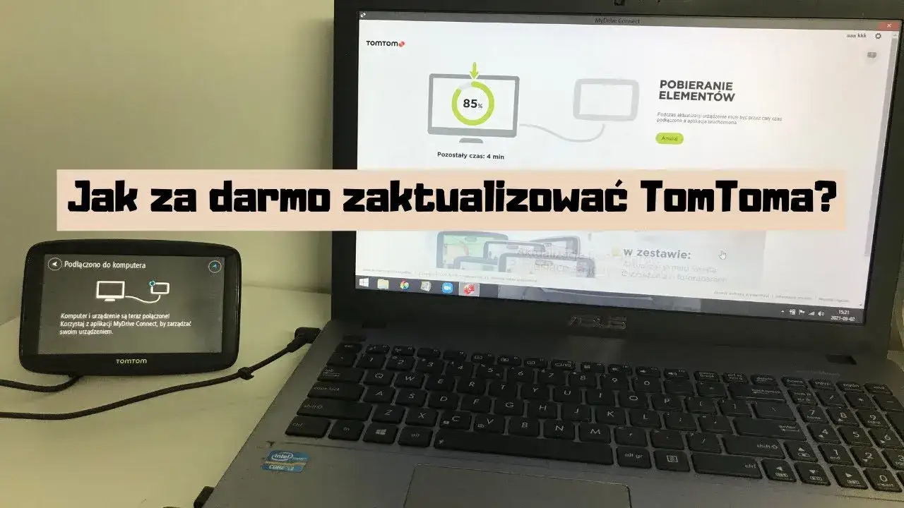 Jak zaktualizować nawigację TomTom XXL za darmo i uniknąć problemów