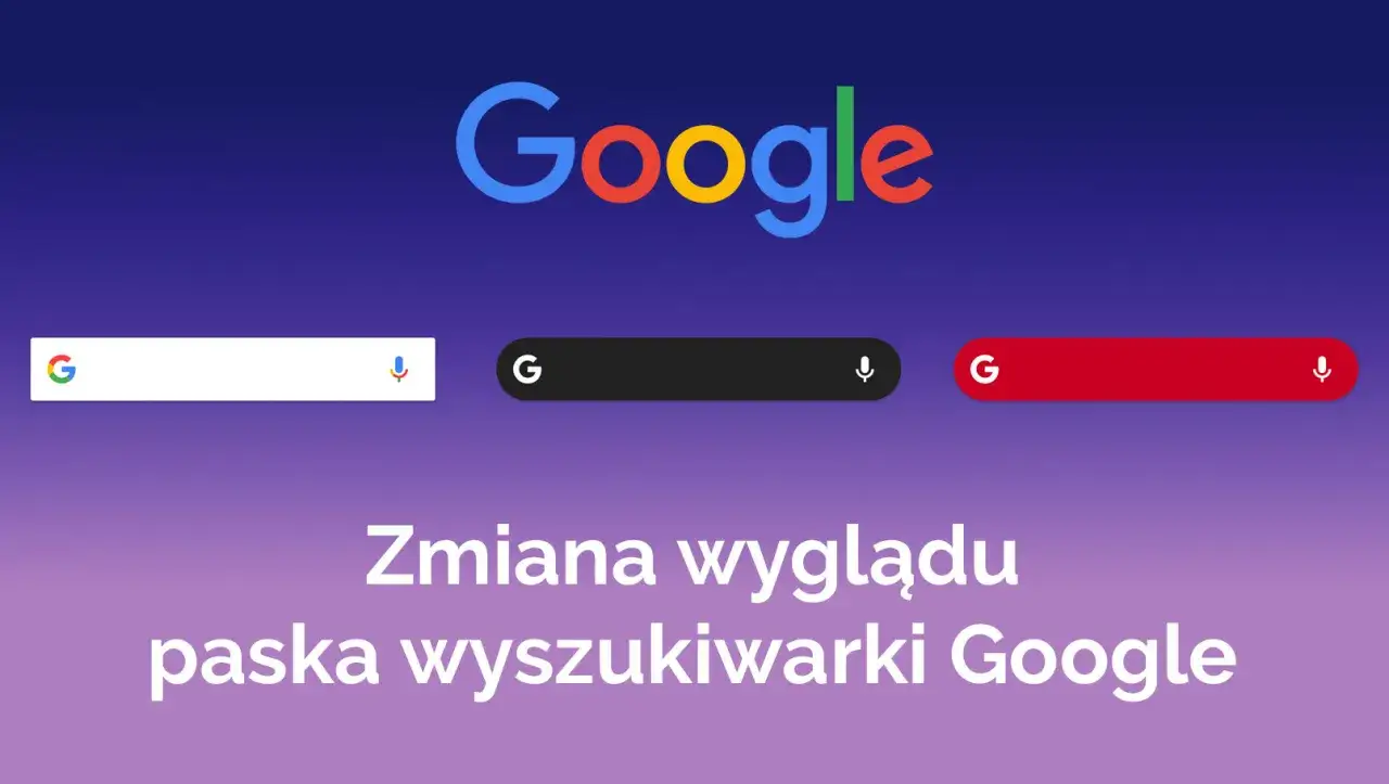 Trzy paski wyszukiwarki Google: biały, czarny i czerwony. Dowiedz się, jak zainstalować pasek Google i zmienić jego wygląd.