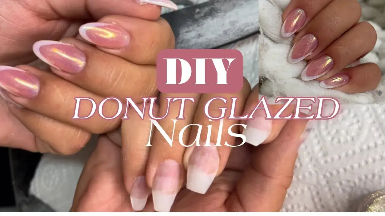 Glazed Donut Nails: Weiße Chrom-Nägel selbst machen Profi-Tipps