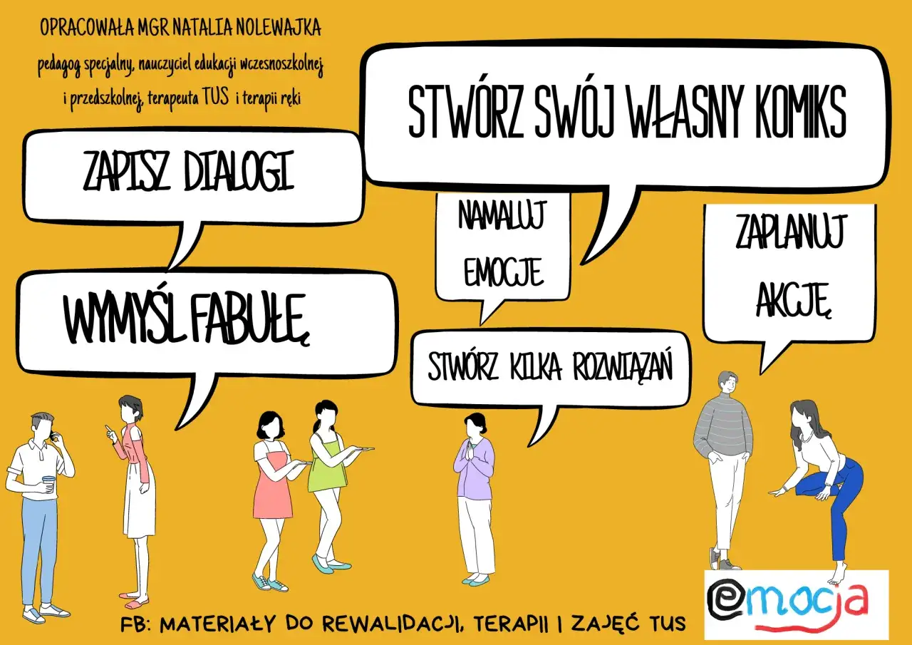 Komiks społeczny w edukacji: skuteczne narzędzie rozwoju emocjonalnego