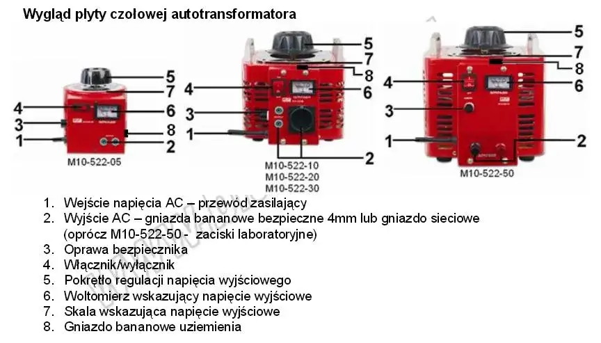 Schemat autotransformatora - budowa i zasada działania