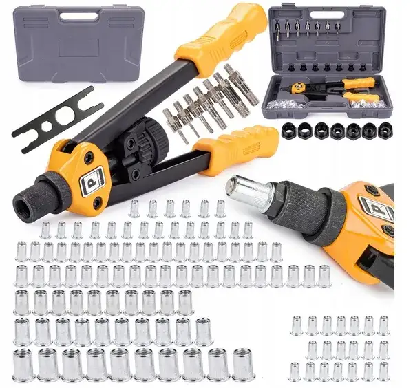 Klucz do trwałych połączeń metalowych to prasa do nitonakrętek!