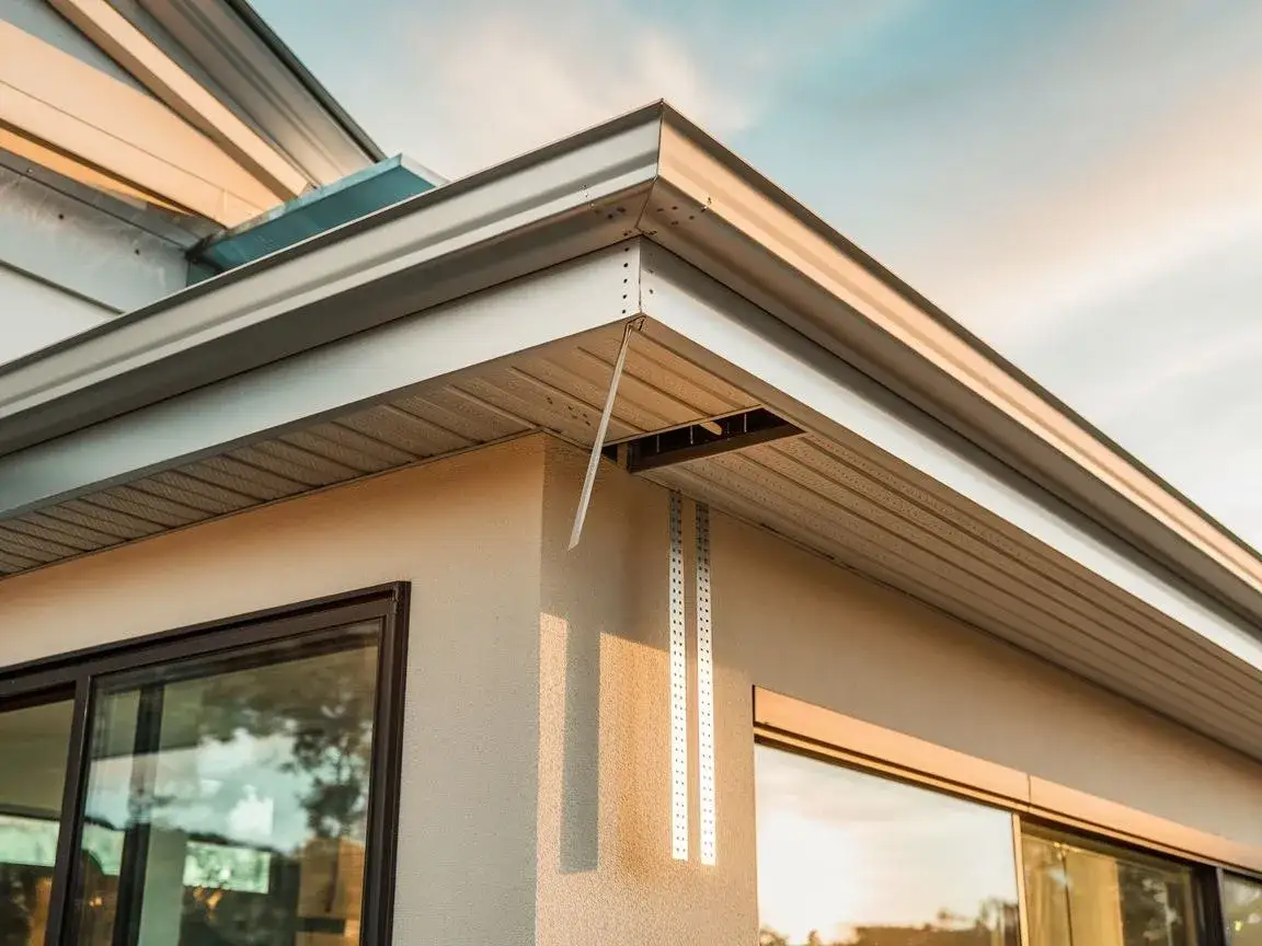 Podbitka z blachy płaskiej: trwałe i estetyczne wykończenie dachu