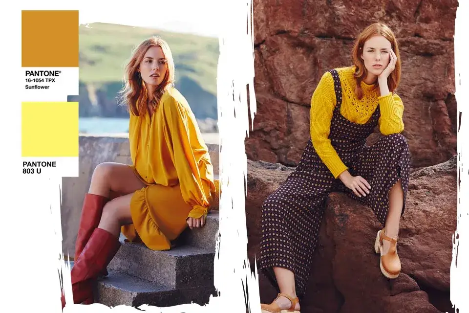 Stylizacje z musztardowymi butami – unikaj modowych wpadek