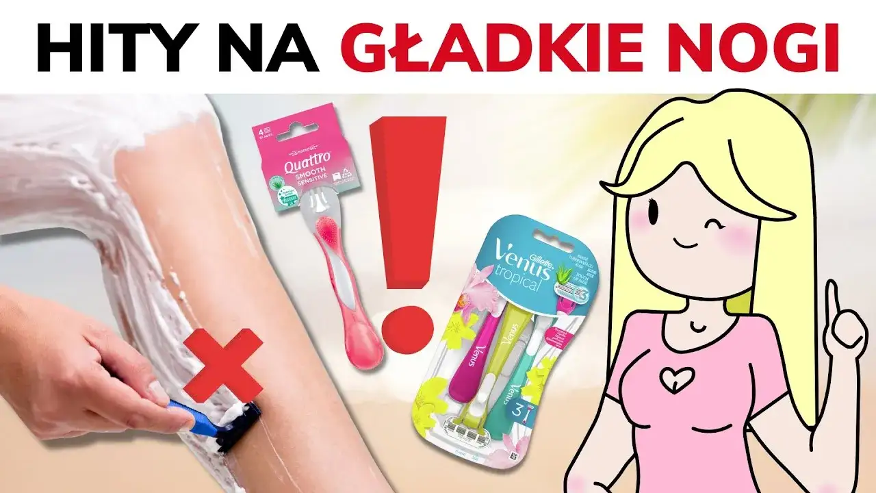 Jak golić nogi bez podrażnień - skuteczne sposoby i porady