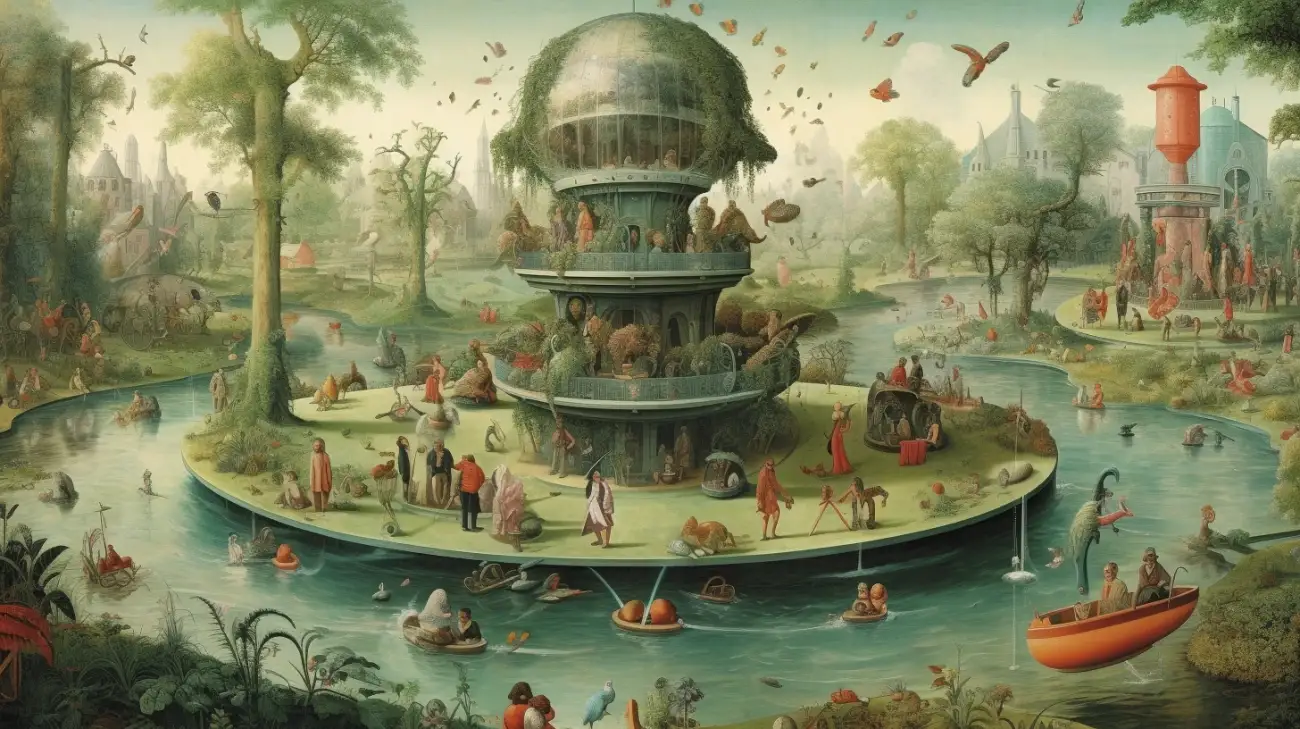 Odkryj Ogród Ziemskich Rozkoszy: Bosch Tryptyk, Interpretacja i Analiza Obrazu