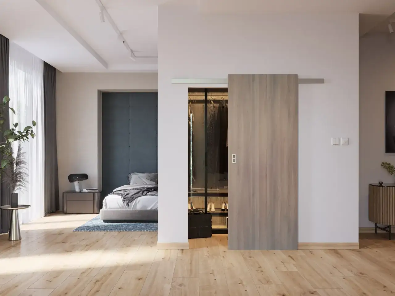 Idealne drzwi do drewnianej podłogi: Porady eksperta i modne połączenia