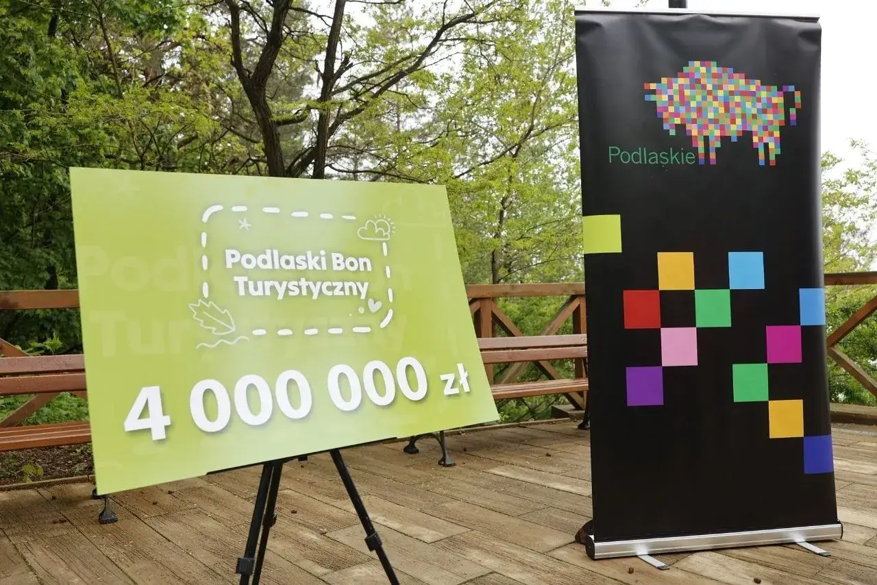 Podlaski Bon Turystyczny o wartości 4 000 000 zł. Dowiedz się, jak można wykorzystać bon turystyczny na Podlasiu.