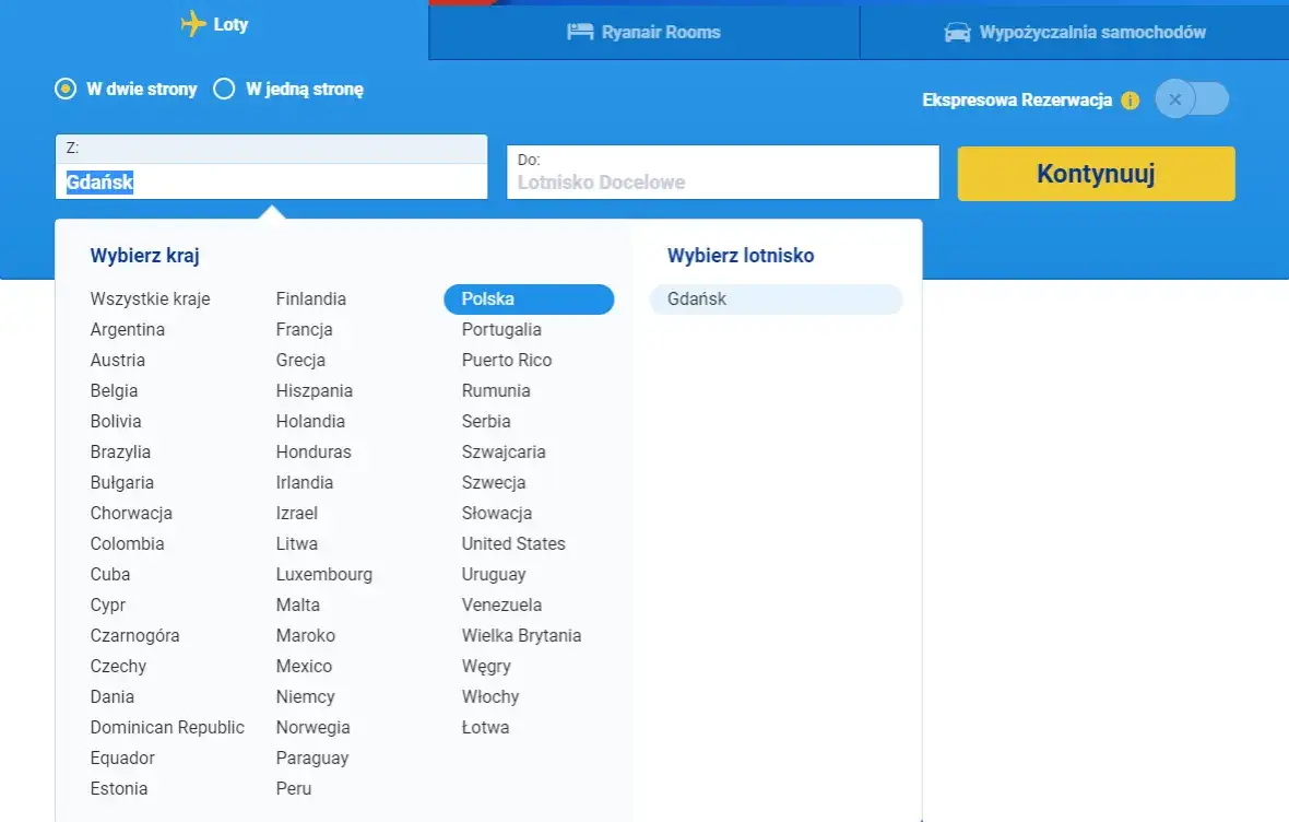 Czy można kupić bilet na lotnisku Ryanair? Sprawdź, zanim polecisz