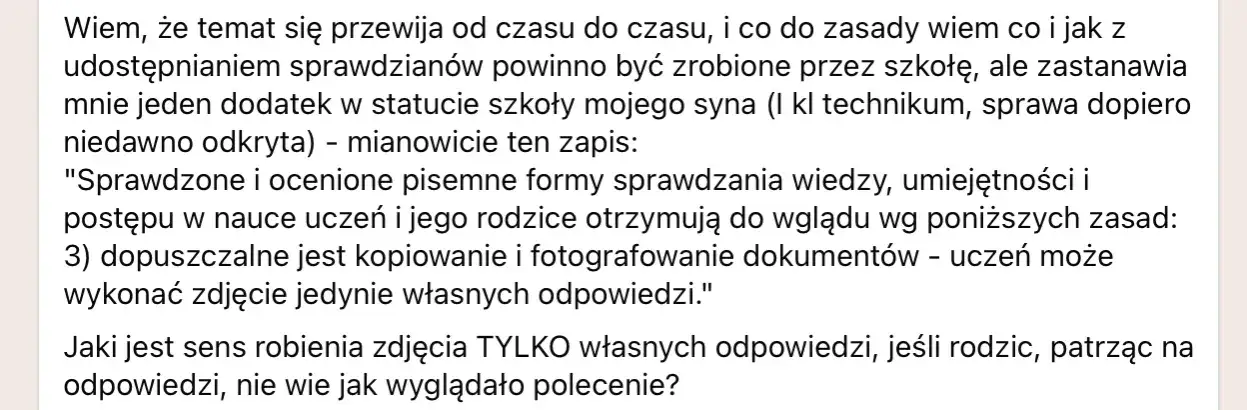 Czy rodzic ma prawo wglądu do sprawdzianów? Poznaj swoje prawa w szkole