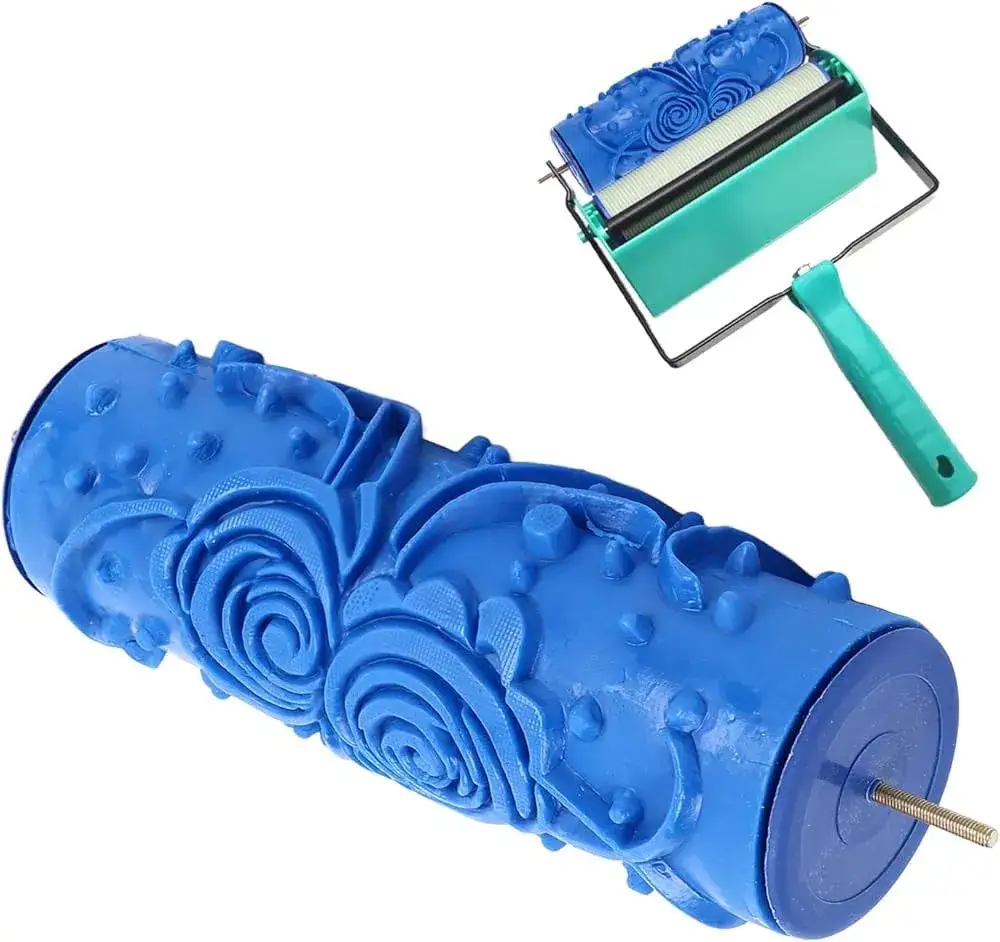 Wałek dekoracyjny DIY: Stwórz unikalne wzory na ścianach tanio!