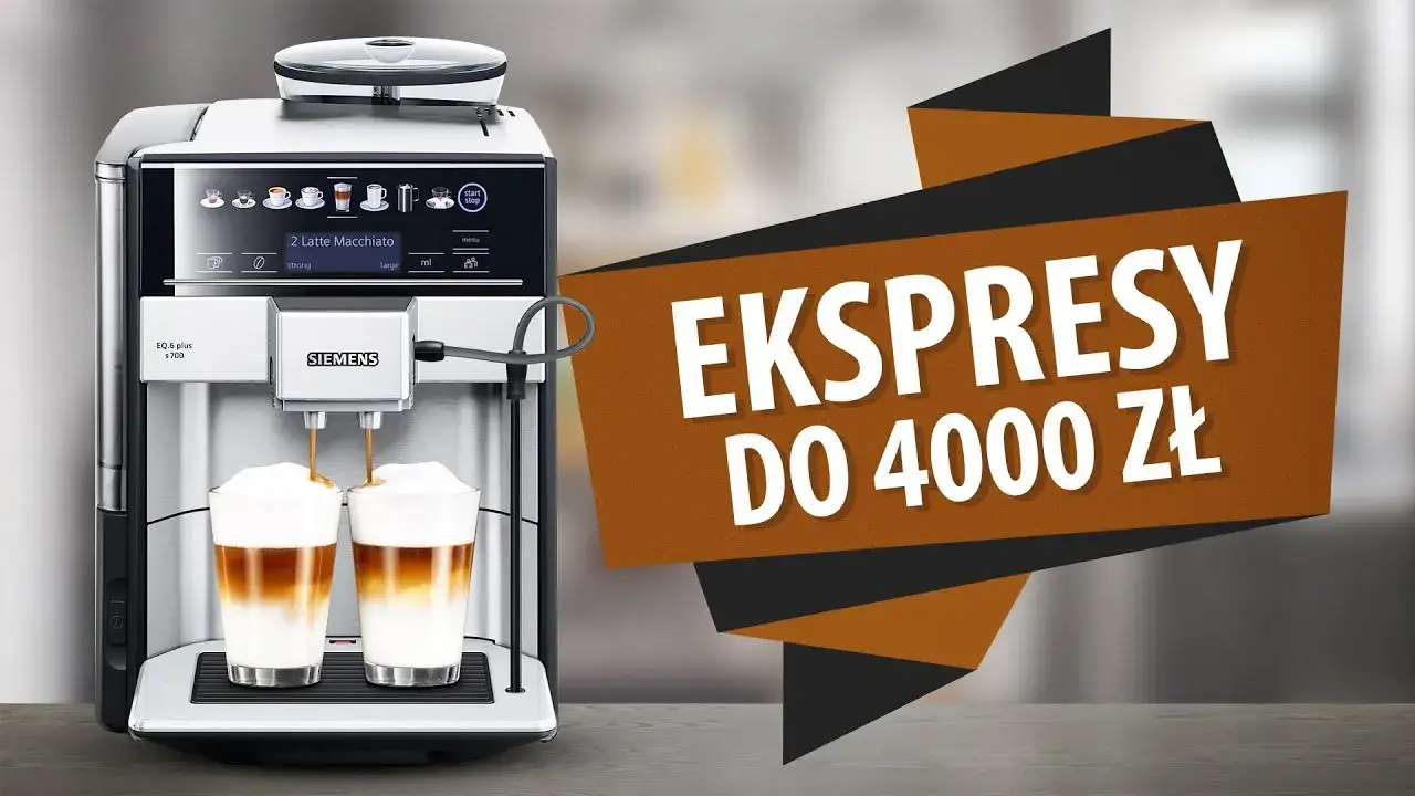 Jaki ekspres do kawy do 4000 - najlepsze modele, które warto mieć