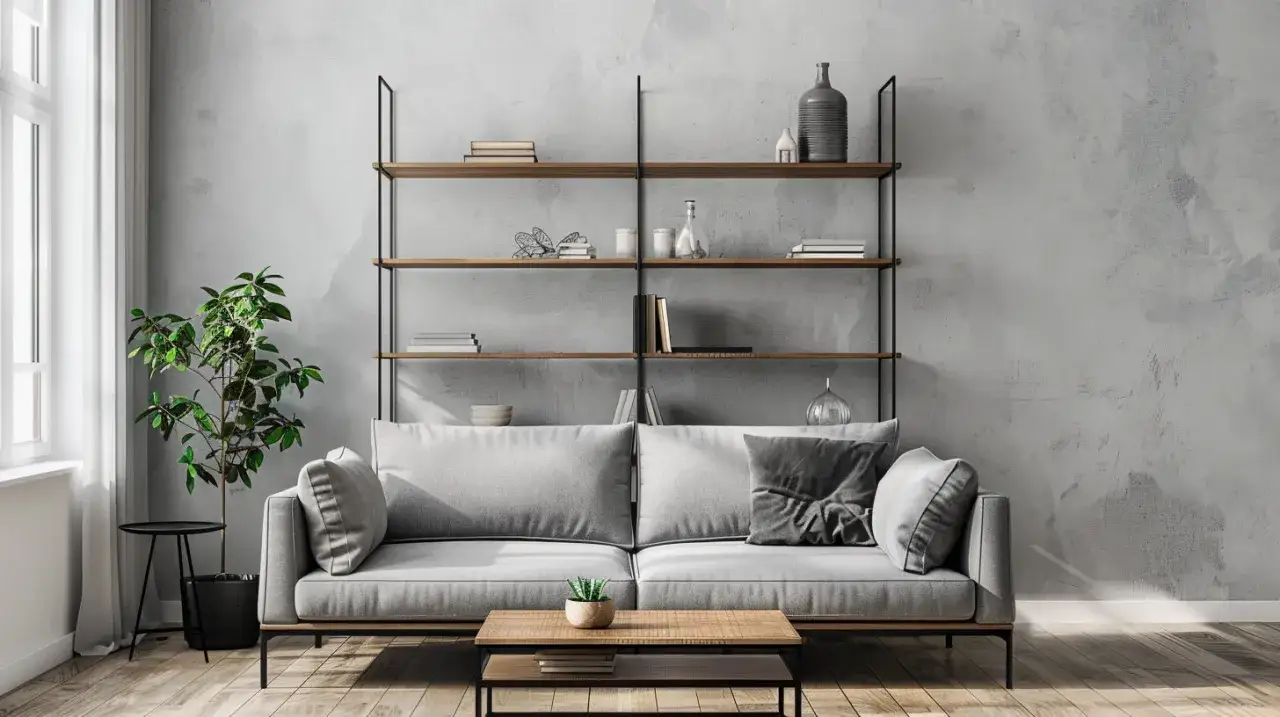 Czy regał metalowo drewniany pasuje do Twojego nowoczesnego wnętrza?
