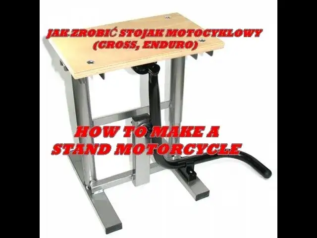 Jak zrobić podnośnik motocyklowy - proste kroki i bezpieczeństwo
