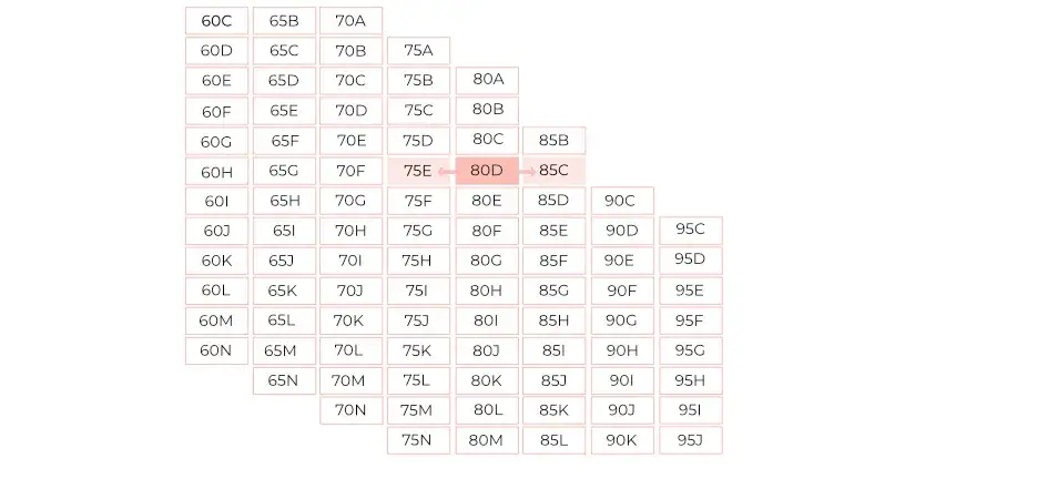 Jaki jest duży rozmiar biustu? Poznaj różnice w rozmiarach biustonoszy