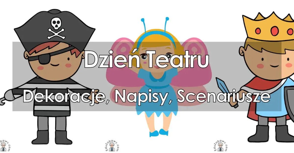 Teatr karta pracy przedszkole – ciekawe materiały dla dzieci