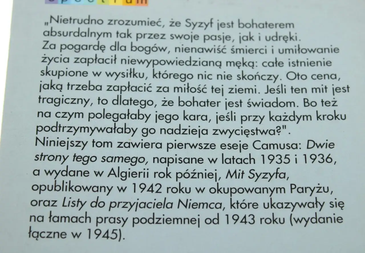 Mit Syzyfa: jak literatura odnajduje sens w absurdzie?