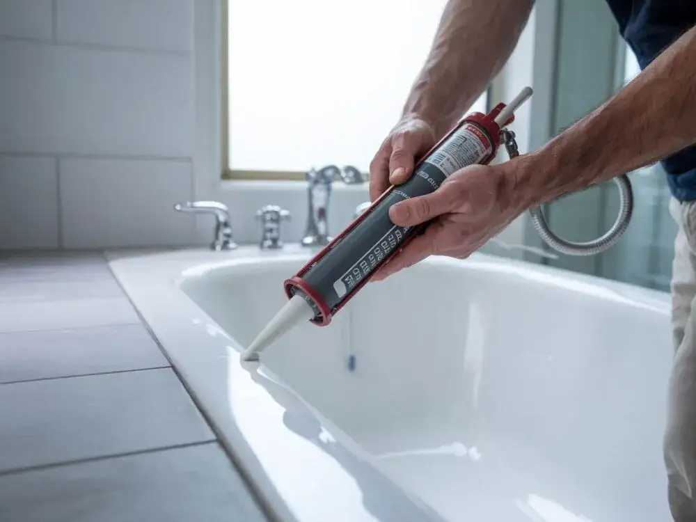 Jak klasc silikon wokol wanny, aby uniknąć pęknięć i wilgoci