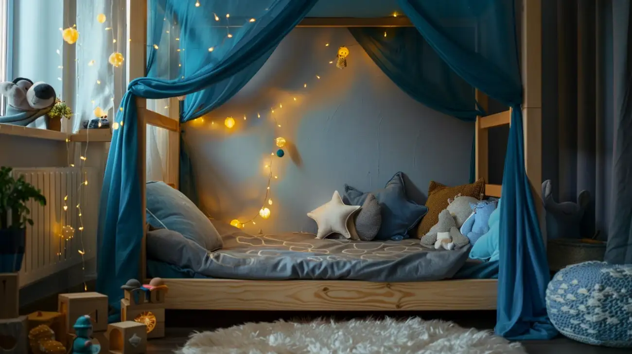 Baldachim dla chłopca: Stwórz magiczną przestrzeń w pokoju