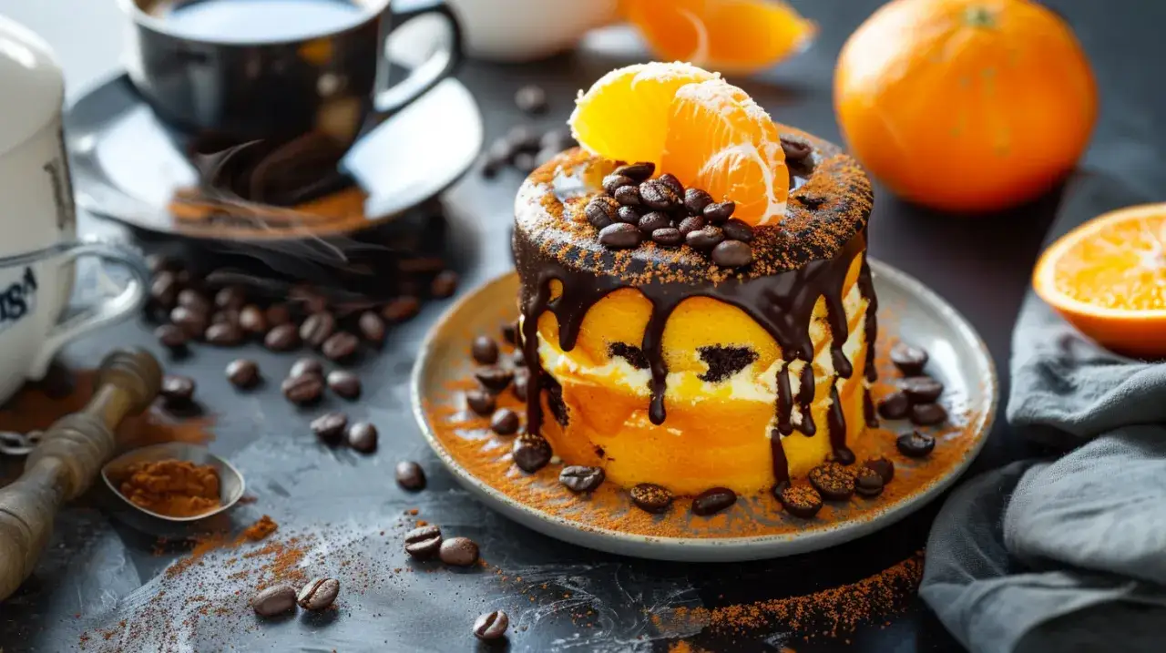 Aromatyczne ciasto pomarańczowo-kawowe: Odkryj te połączenie smaków