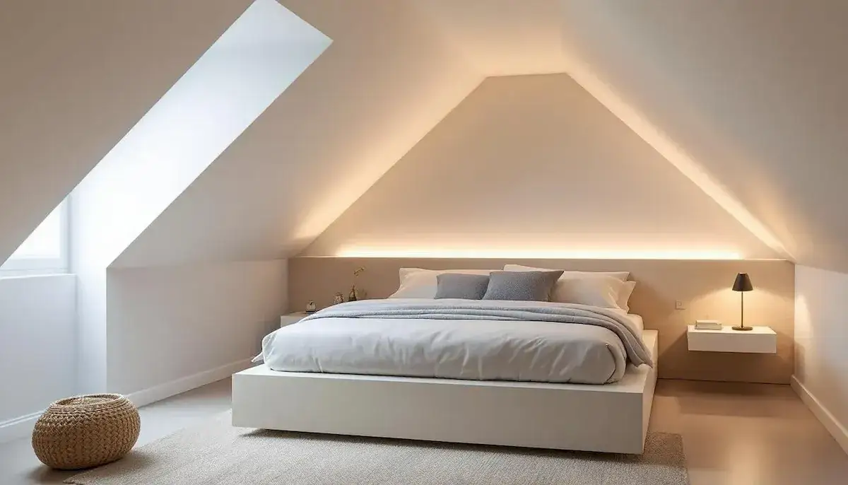 Sypialnia ze skosami: jak urządzić? Porady i inspiracje krok po kroku