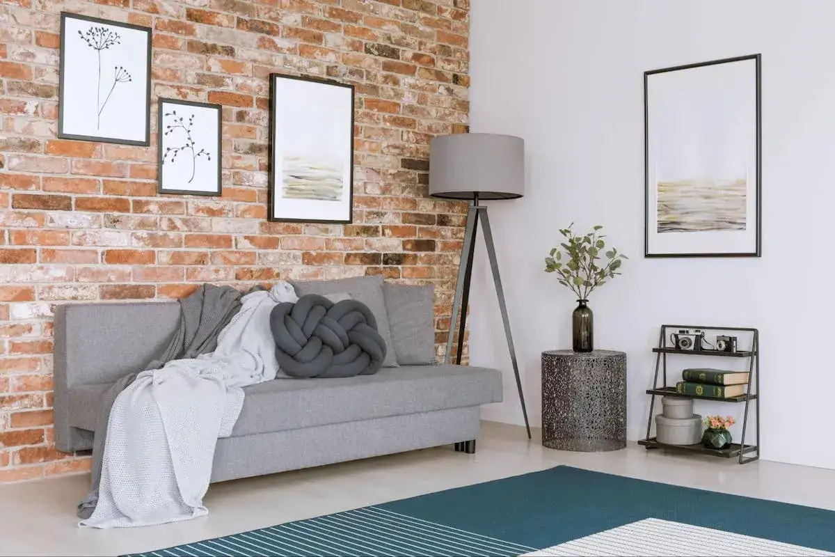 Jakie kolory ścian do cegły, aby uniknąć wizualnego chaosu?