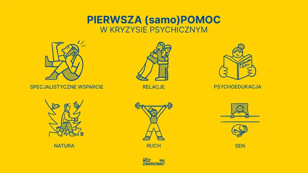 Jak pomóc osobie chorej psychicznie i nie stracić własnych sił