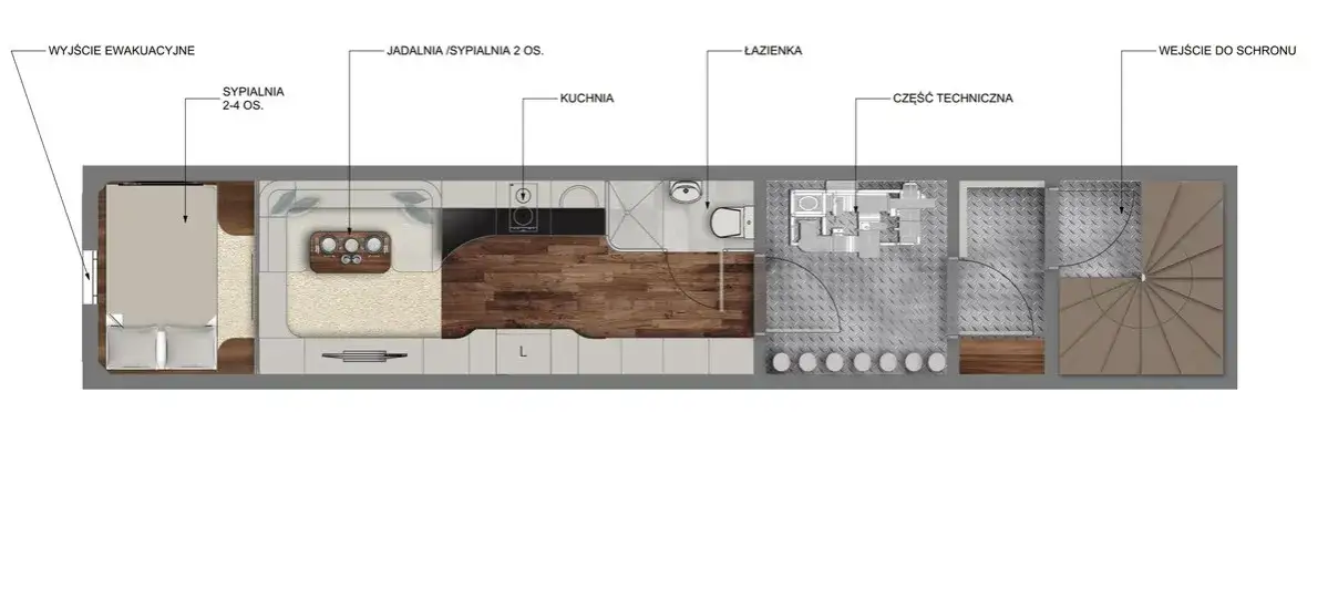Ile kosztuje wybudowanie schronu? Przewidywane wydatki i czynniki wpływające na cenę.