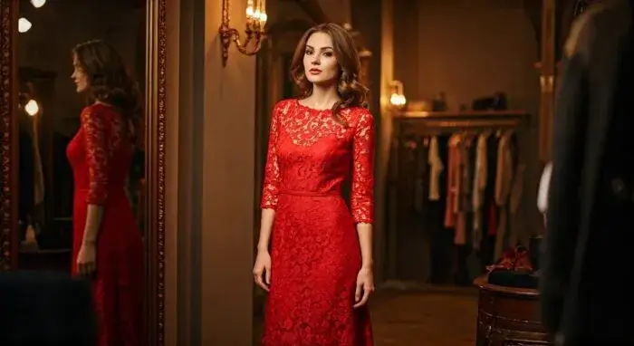 Jaką biżuterię do koronkowej sukienki wybrać, aby nie przesadzić?