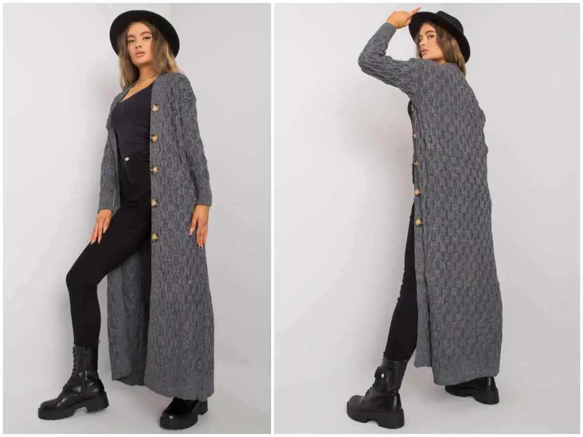 Długi kardigan: Jak nosić sweter jak płaszcz? Porady stylistki!