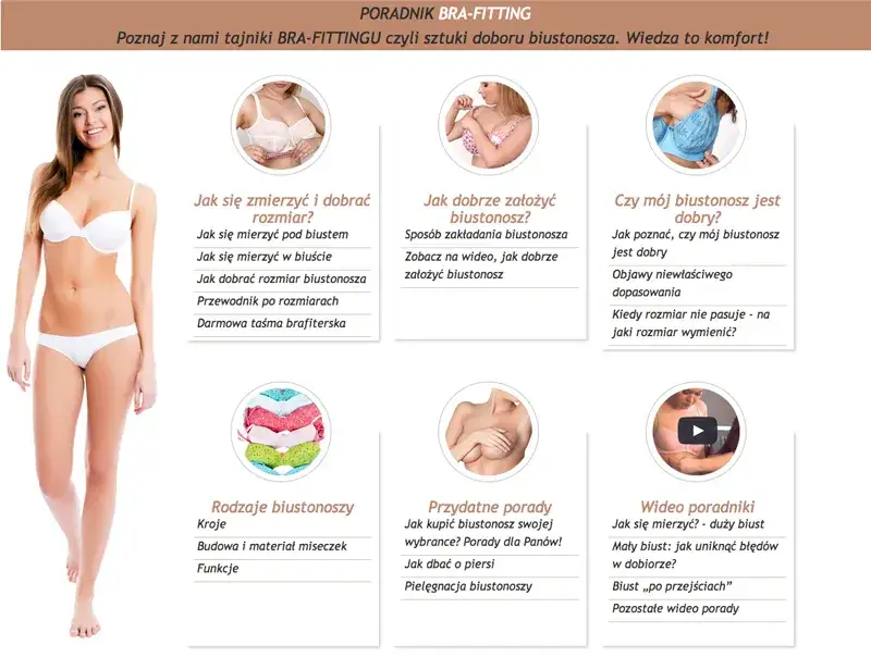 Jak ustalić rozmiar stanika, aby uniknąć niewygodnych zakupów