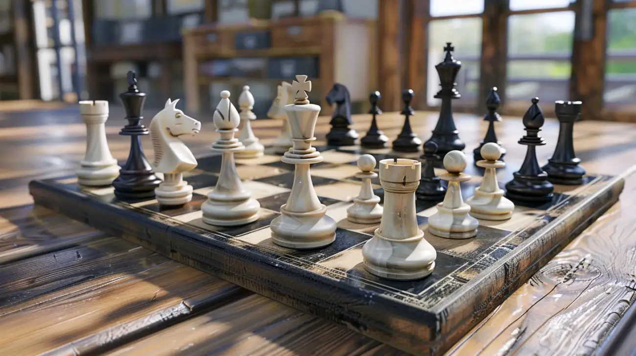 Plansza szachowa: Jak poprawnie ustawić bierki przed rozpoczęciem gry?