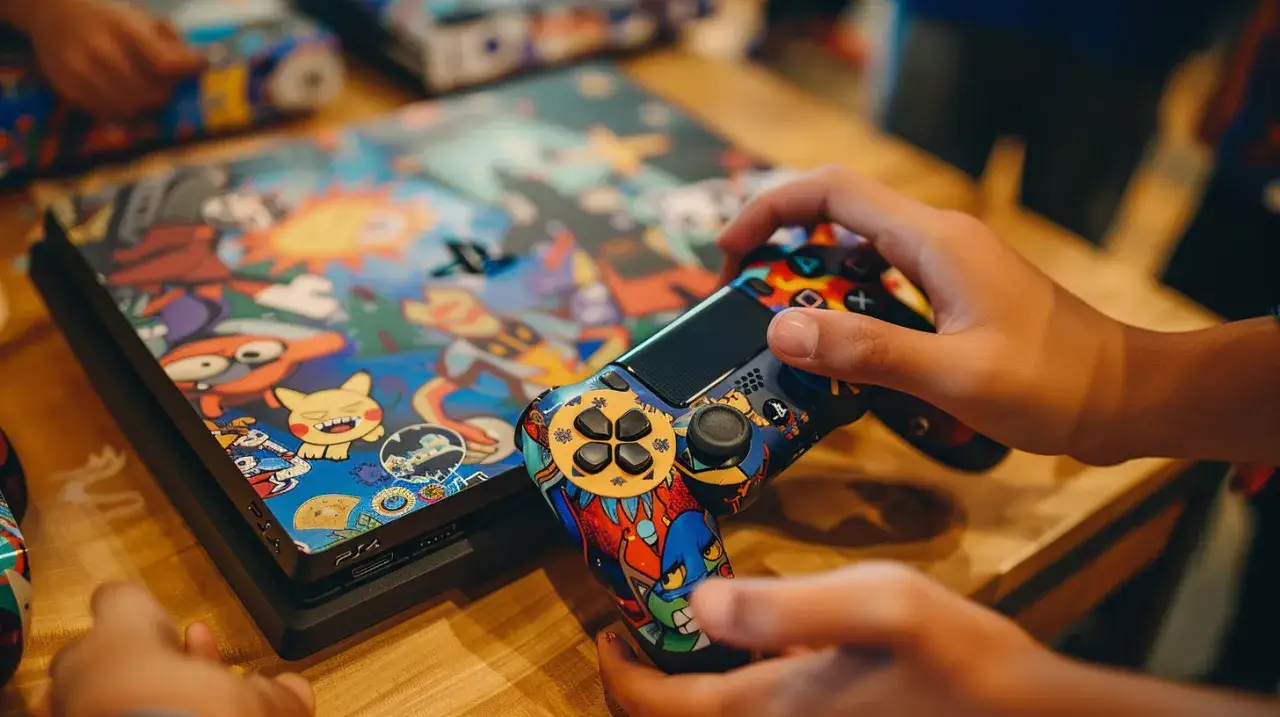 Naklejki na PS4: Jak szybko odmienić wygląd swojej konsoli? DIY