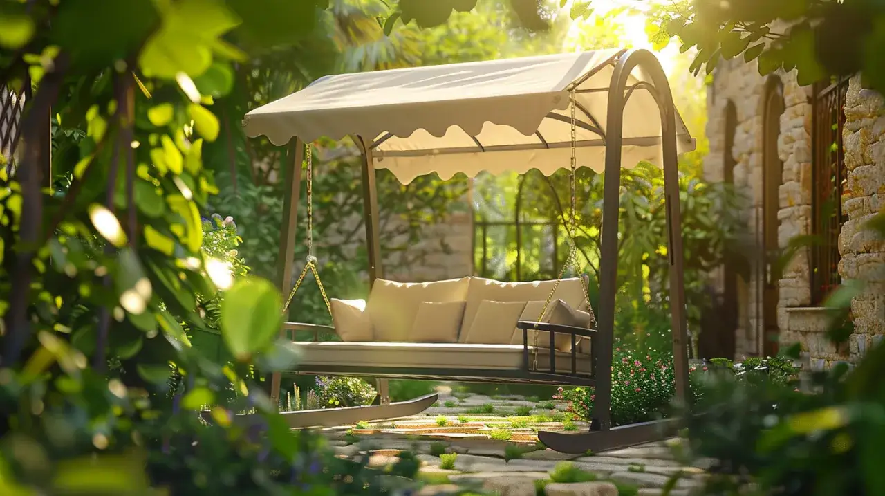 Daszek nad huśtawką – Ochrona i komfort na tarasie: jak wybrać daszek?