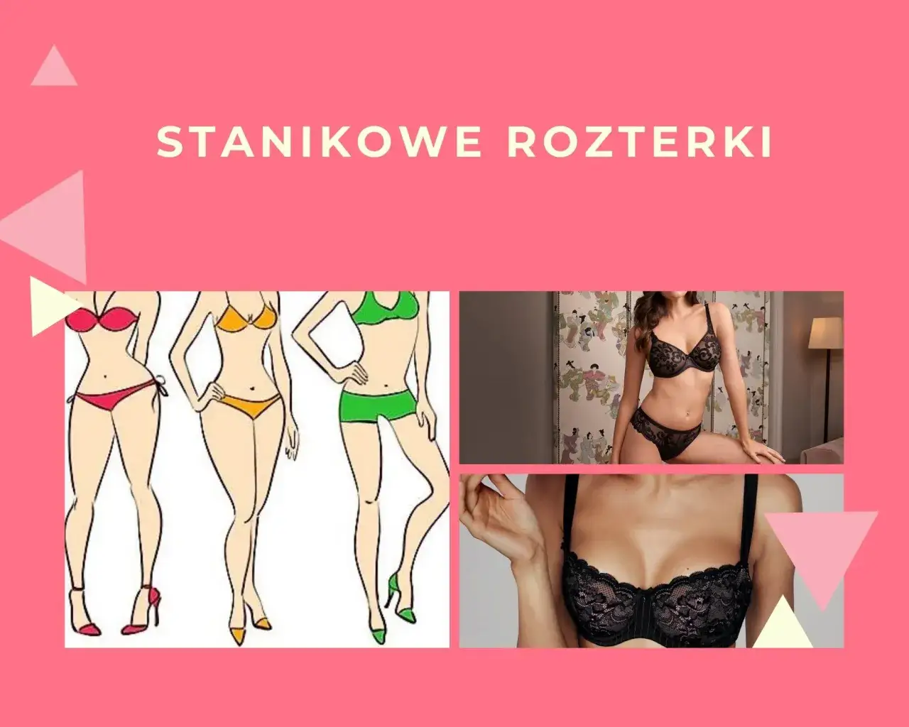 Jak dobrać biustonosz do szerokiego rozstawu biustu, aby uniknąć błędów