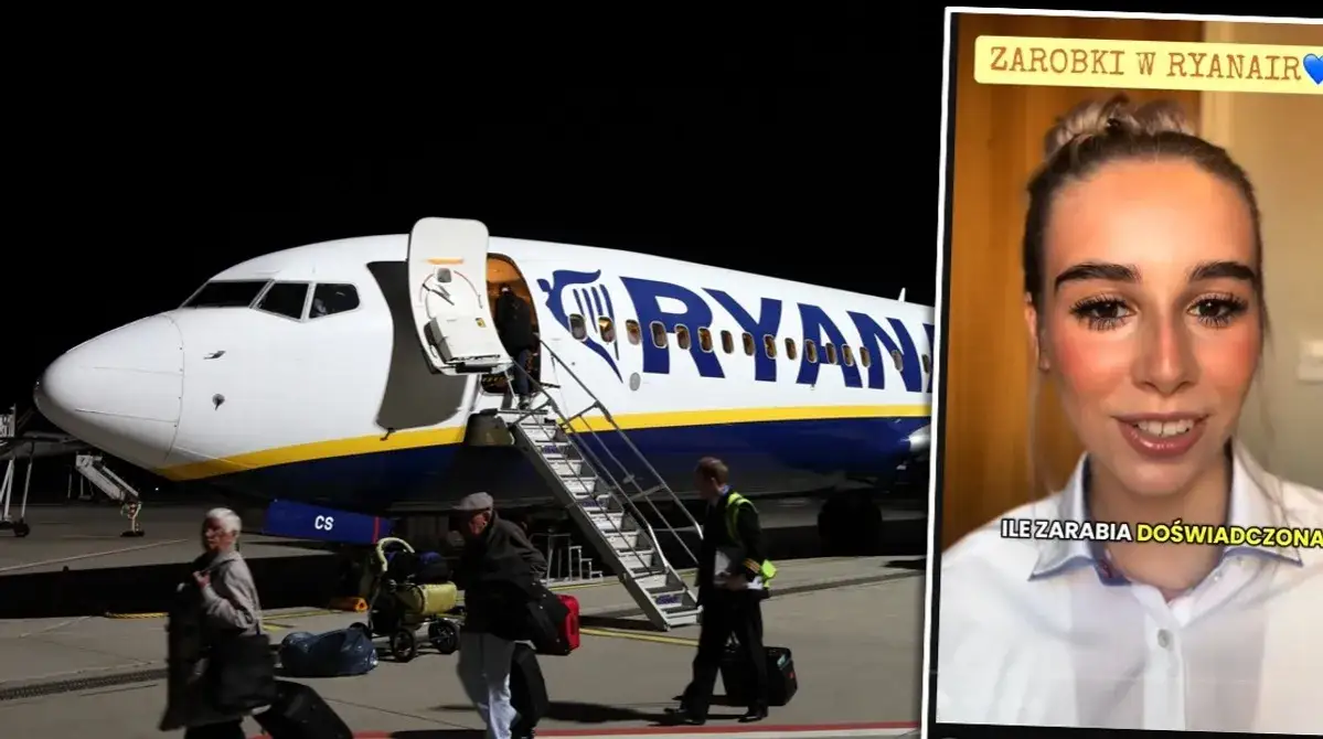 Zarobki stewardessy Ryanair w Polsce: Ile naprawdę zarobisz?