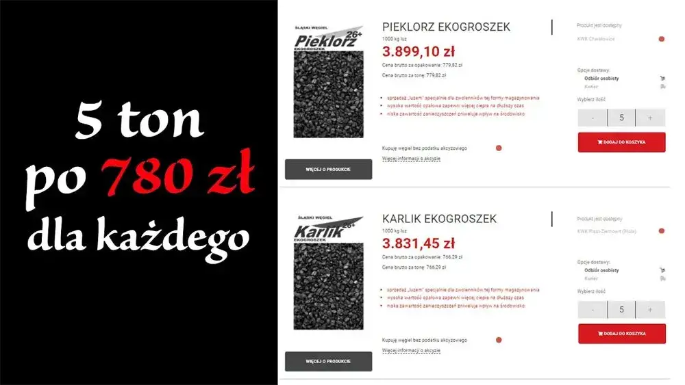 Ile kosztuje ekogroszek w PGG? Sprawdź ceny i najlepsze oferty