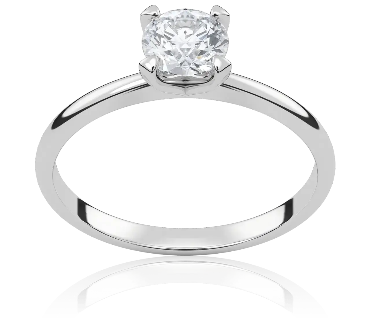 Jaką obrączkę wybrać do pierścionka zaręczynowego z białego złota?