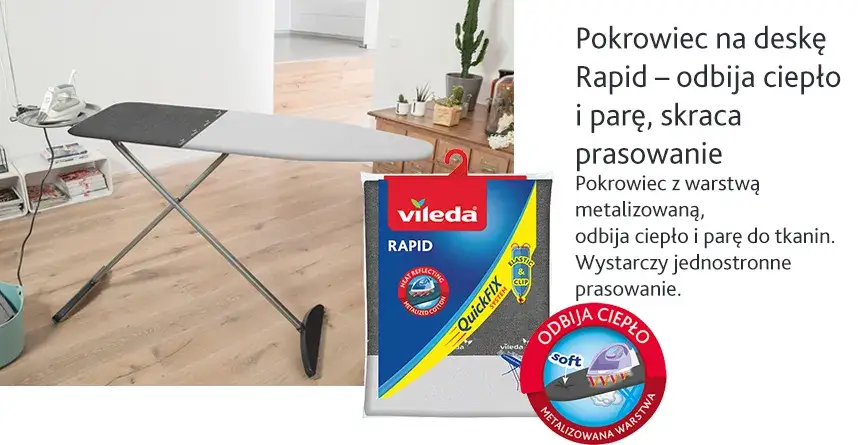 Czy można prać pokrowiec na deskę do prasowania Vileda? Odpowiedź zaskakuje
