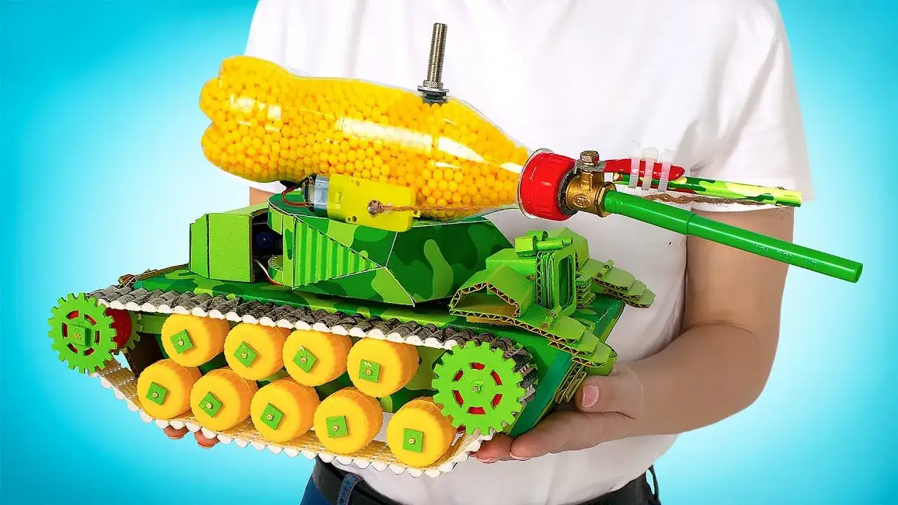 Czołg z recyklingu: Jak stworzyć ekologiczny projekt artystyczny?