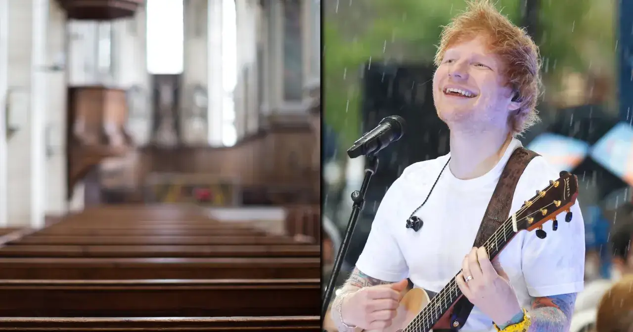 Ed Sheeran gra w deszczu, a obok puste ławki w kościele. Zastanawiasz się, ile Ed Sheeran bierze za koncert?