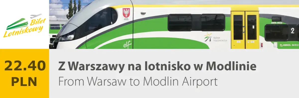 Koleje Mazowieckie RL: Gdzie wsiąść na pociąg na lotnisko?
